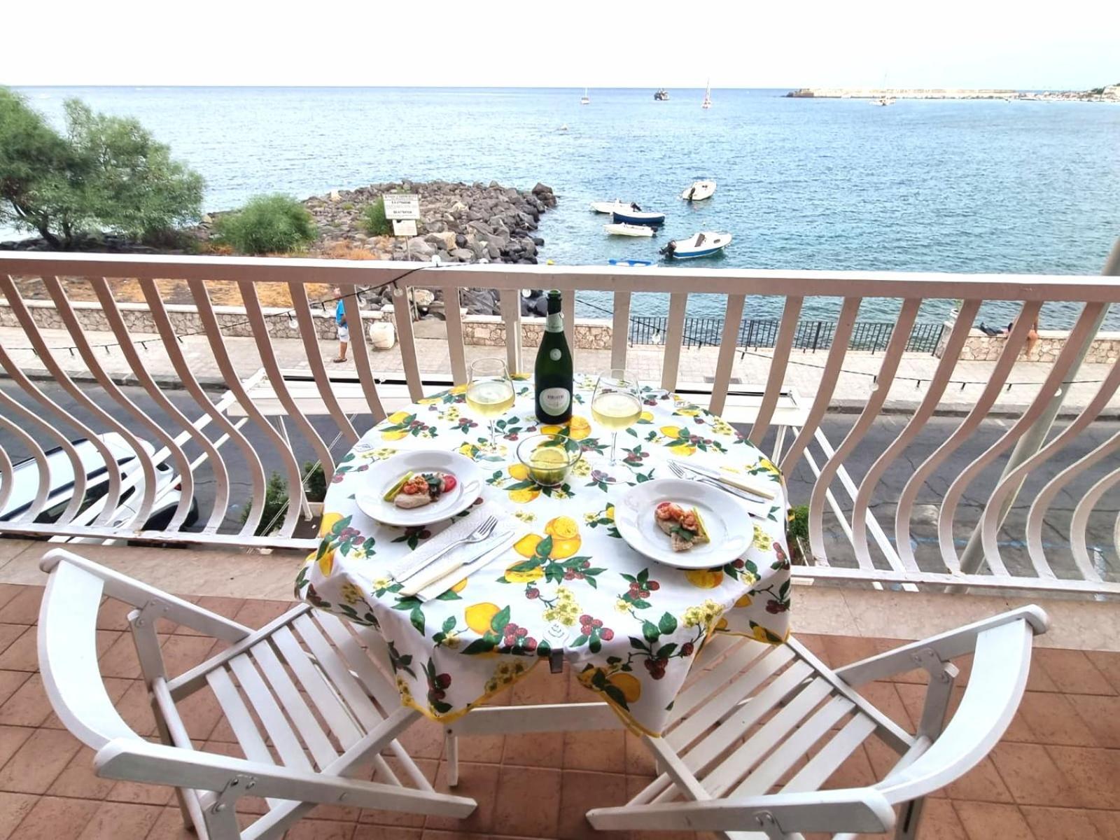 Super Panorama & Astonishing Apartment Seaview Джардини Наксос Екстериор снимка