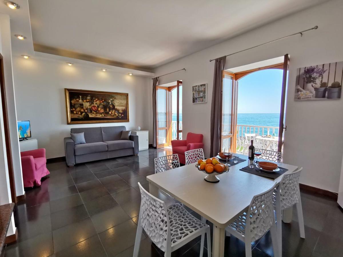 Super Panorama & Astonishing Apartment Seaview Джардини Наксос Екстериор снимка